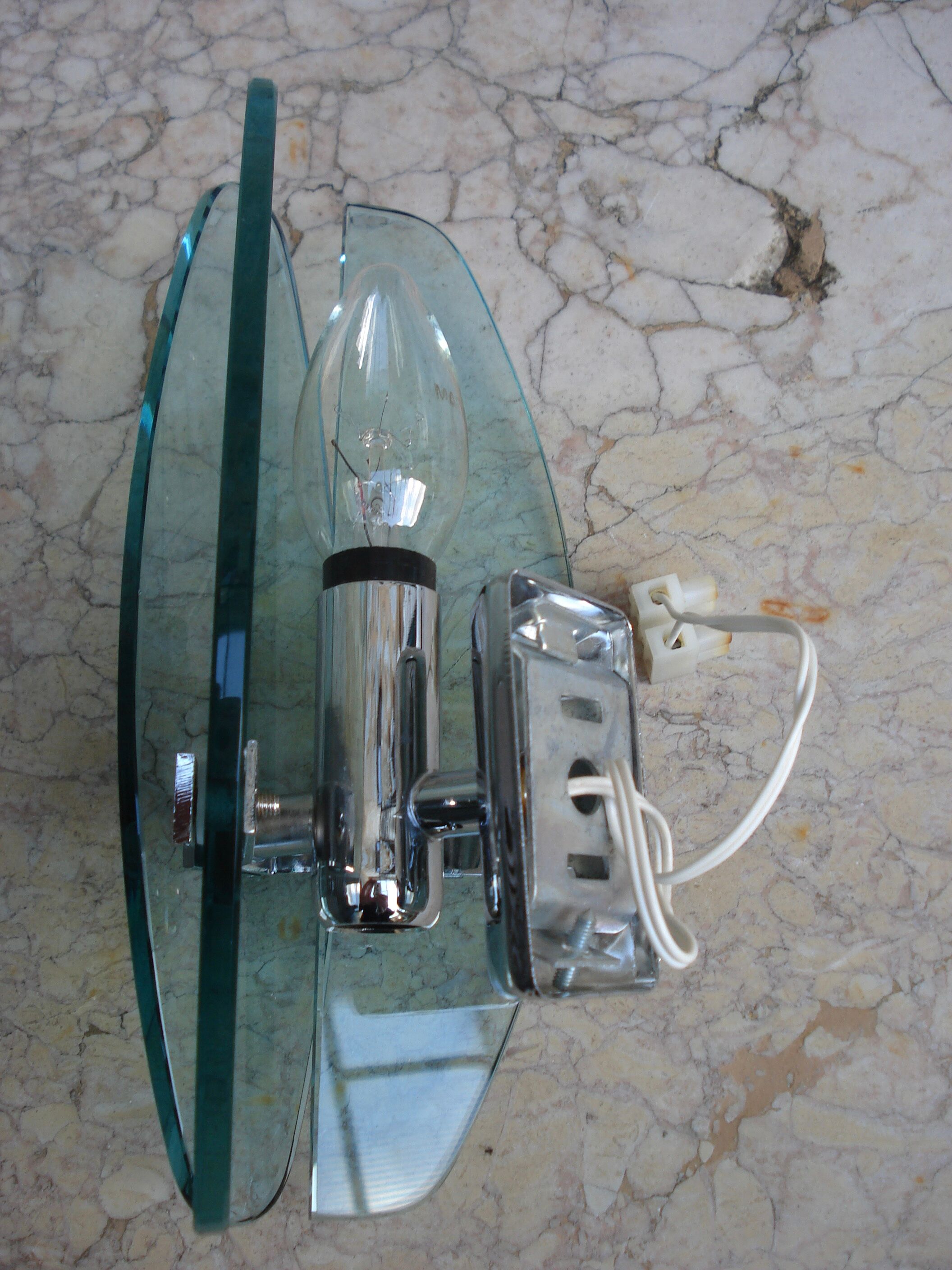 Vintage wall lamp veca 1970