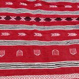 Traditional Berber handmade kilim rug in pure wool 200-110cm