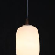 1970s uluv glass pendant, czechoslovakia