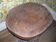 Carved table made of African ironwood.