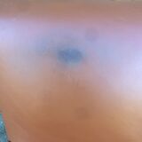 Leather club armchair