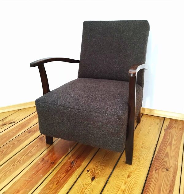Fauteuil rétro, vintage, Tchécoslovaquie années 60.