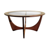 Round coffee table "Astro" in teak - Designer Victor Wilkins - Edition G Plan - 1960