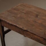 Farm table in solid wood – Auvergne, around 1900