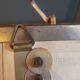 Hanging utensils and tea towels 40's