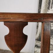 Paire de chaises en chêne brut