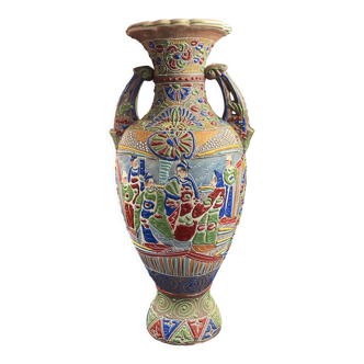 Vase japonais Satsuma vers 1920