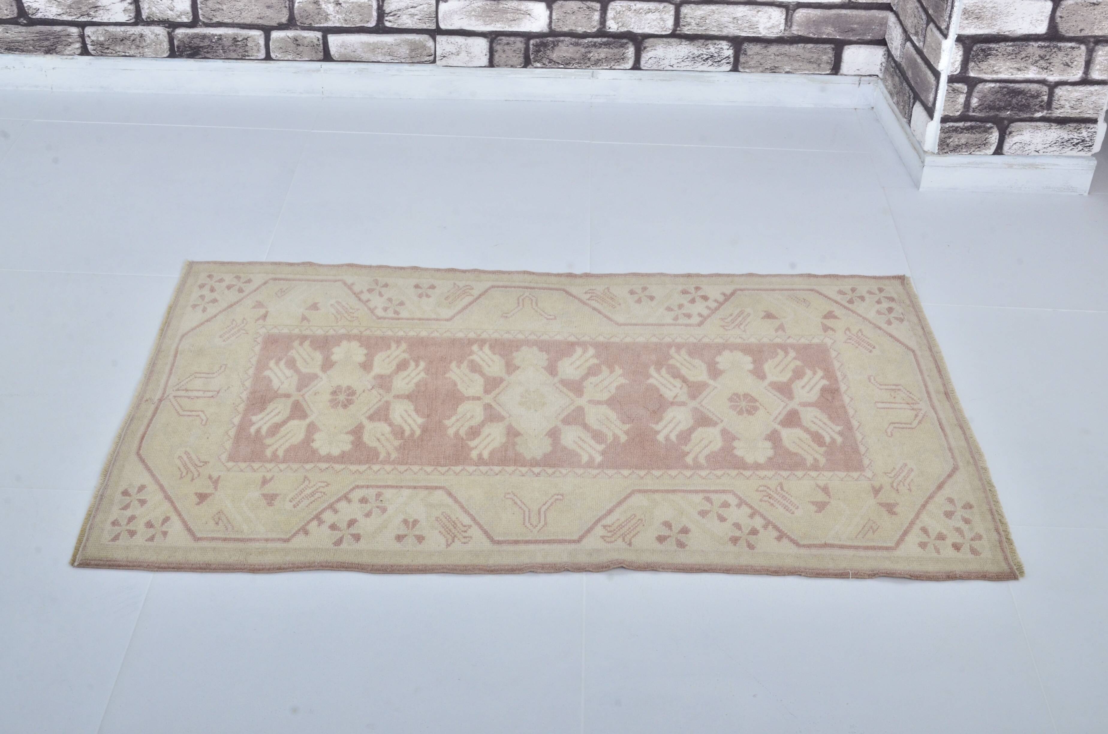 Oushak Vintage Handknotted Rug sku 3427