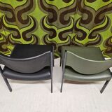 Pair of vintage Lübke 206 armchairs