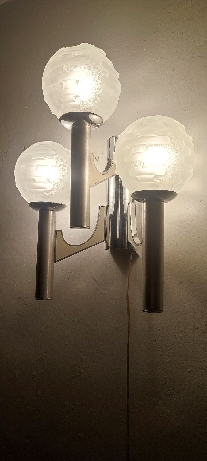 Applique murale Sciolari. Italie, années 1970.