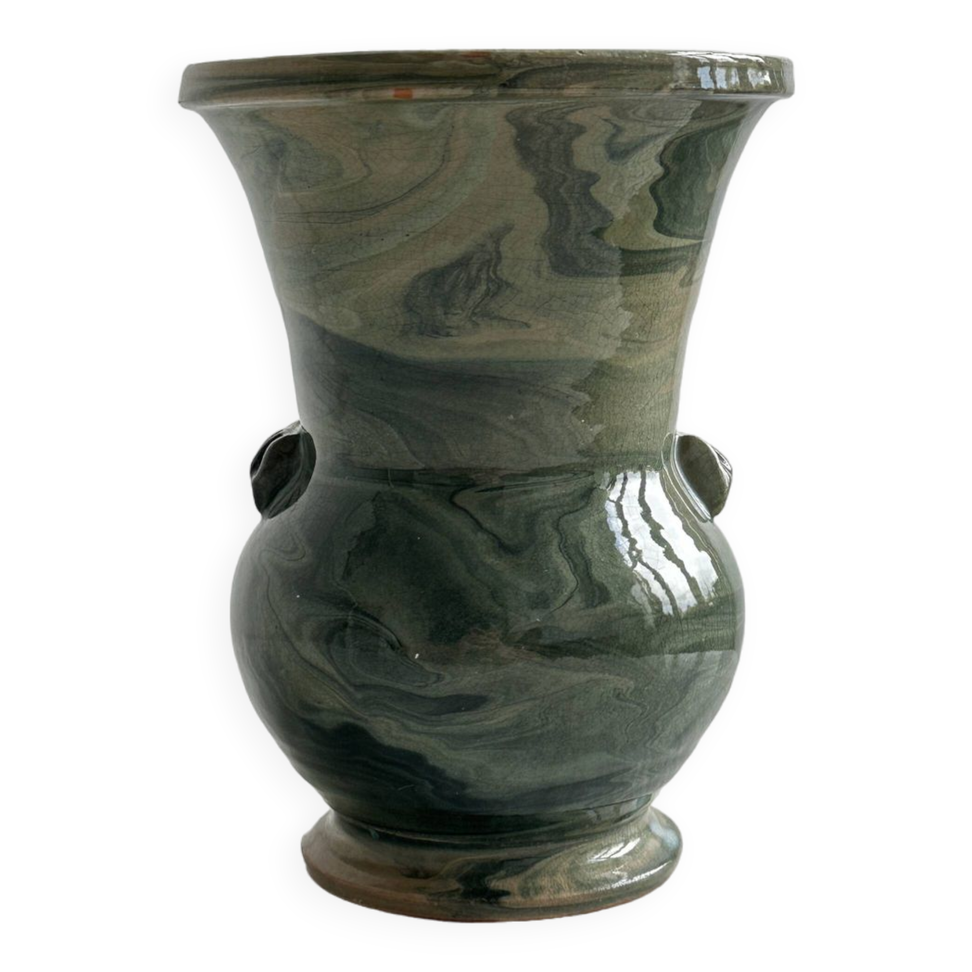 Vase en céramique signé.