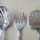 Candy service, silver metal mignardises Ercuis
