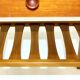 Teak and beech bedside table, Sweden, 1960