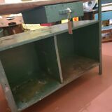 Wood and metal workbench