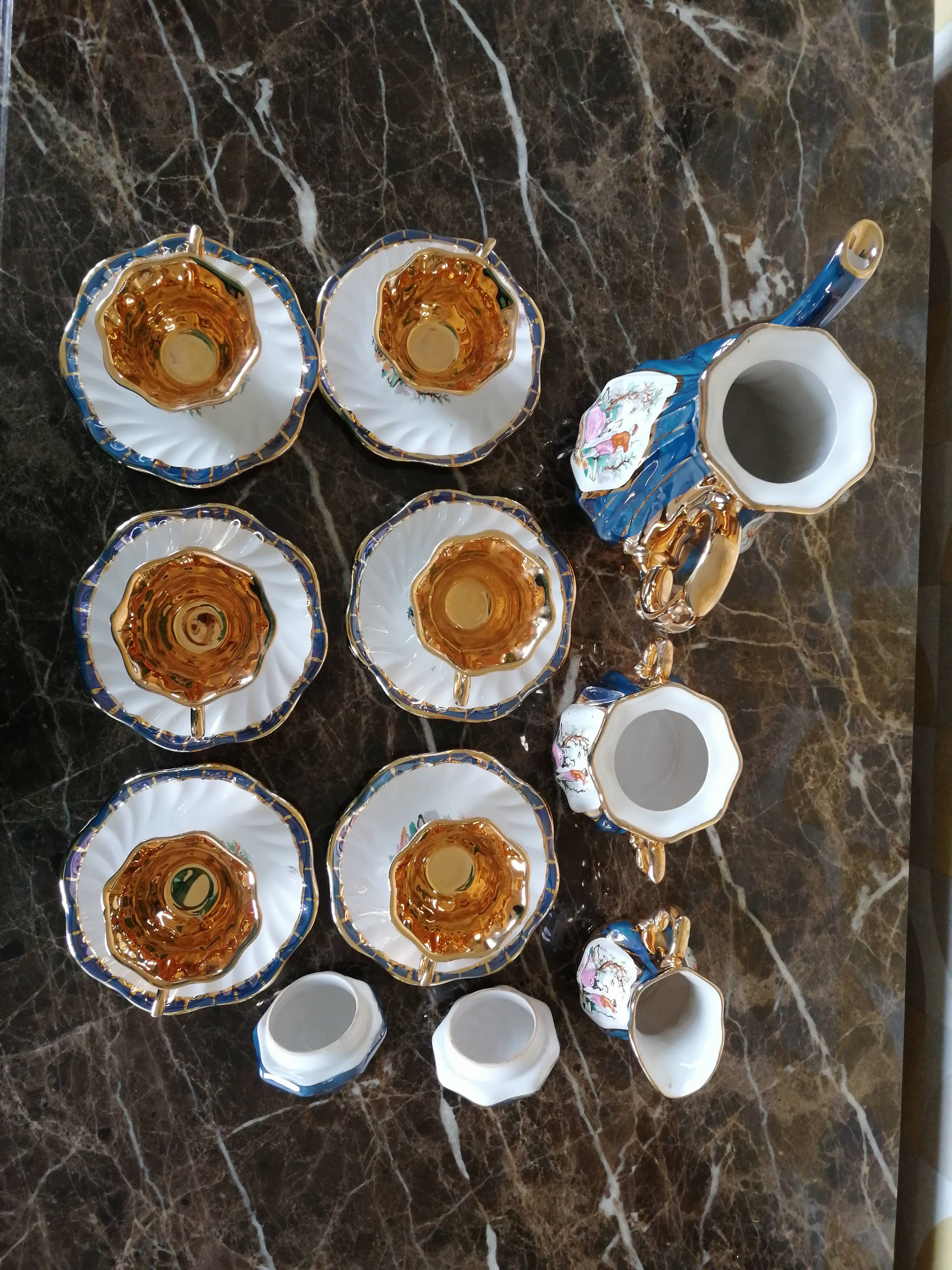 Old tea service