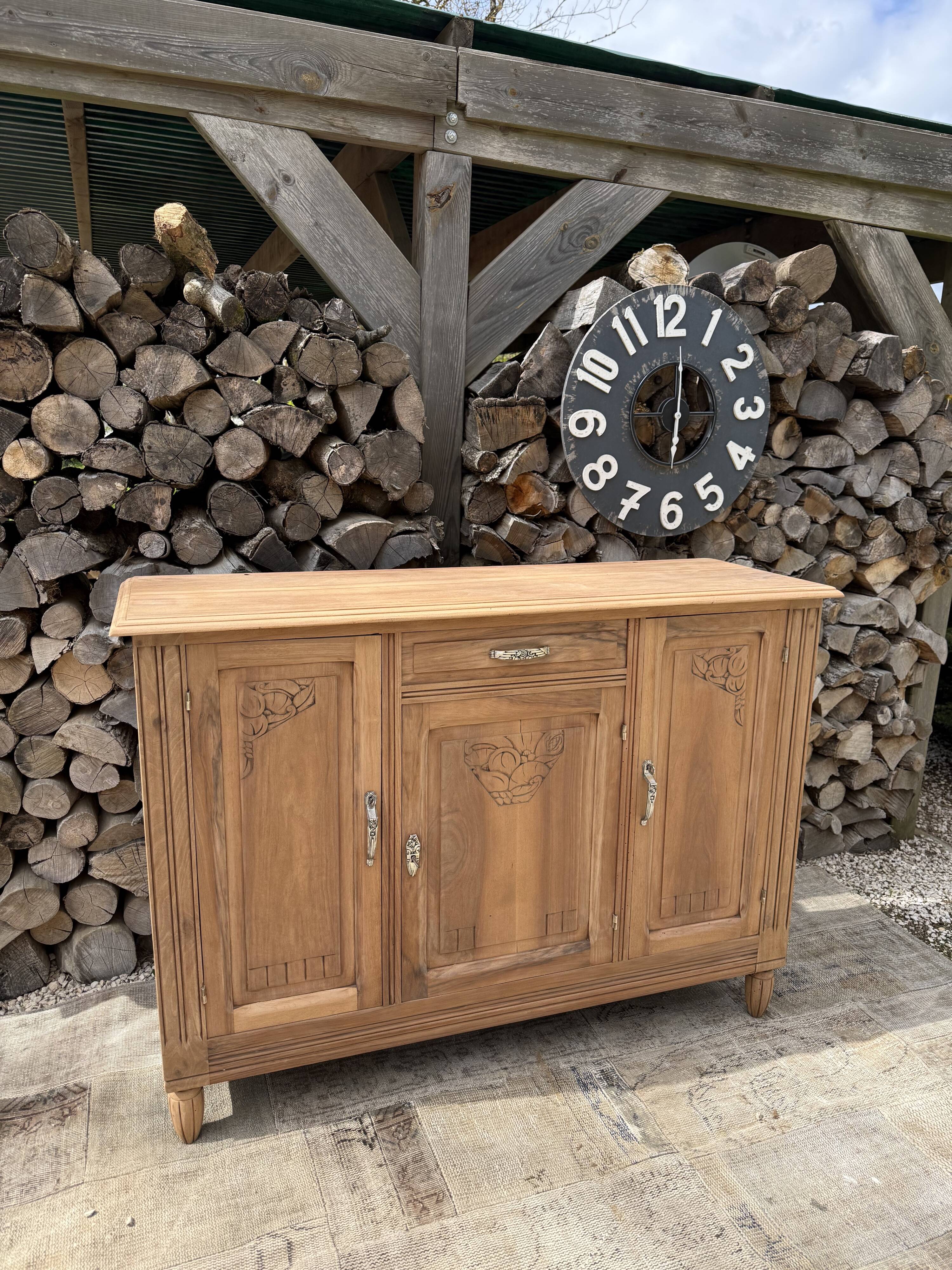 Renovated antique sideboard / Art Deco sideboard