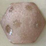 Vase suspension signed Degué