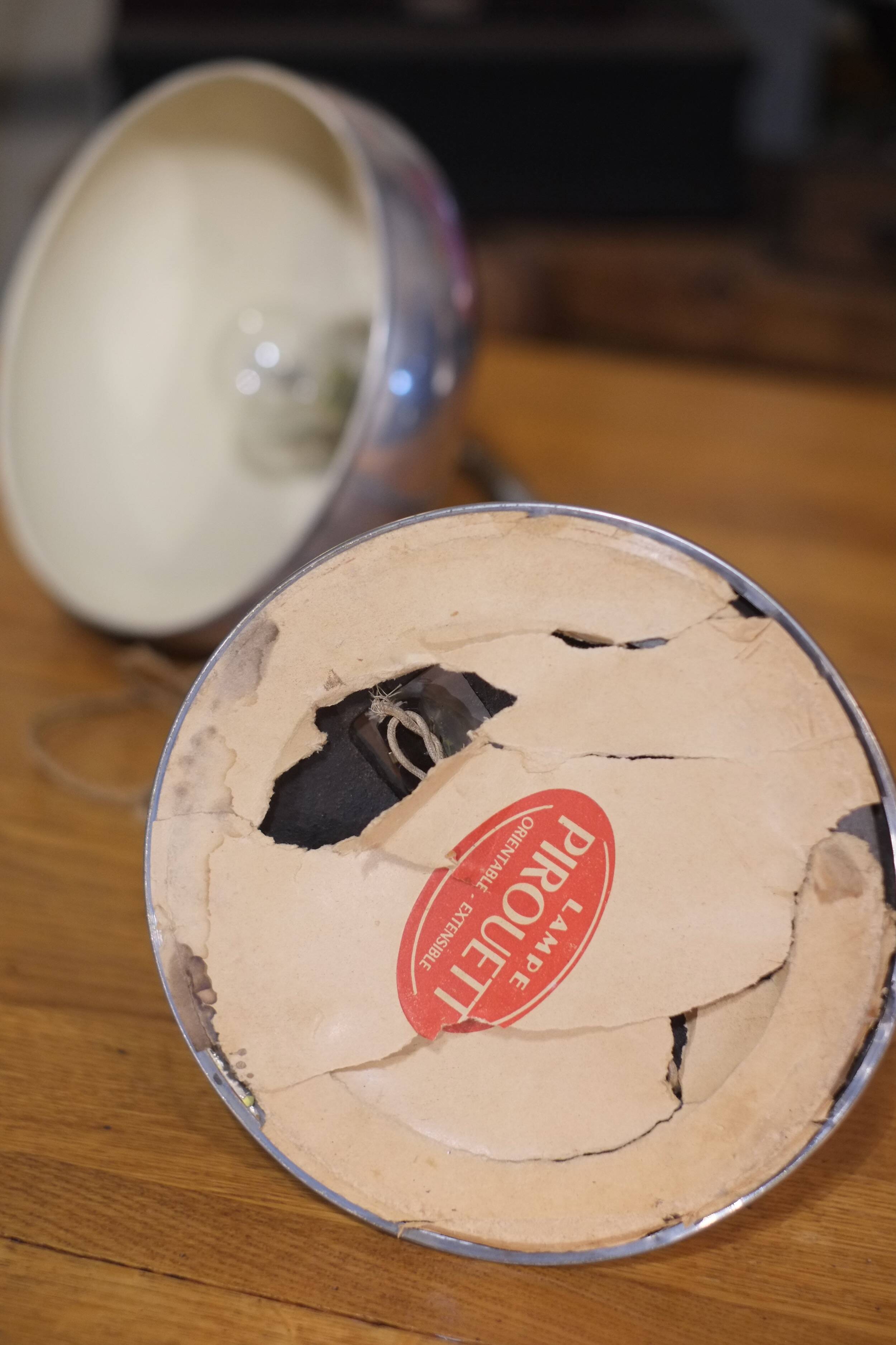 very rare vintage pirouett desk lamp