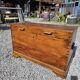 Antique solid teak chest