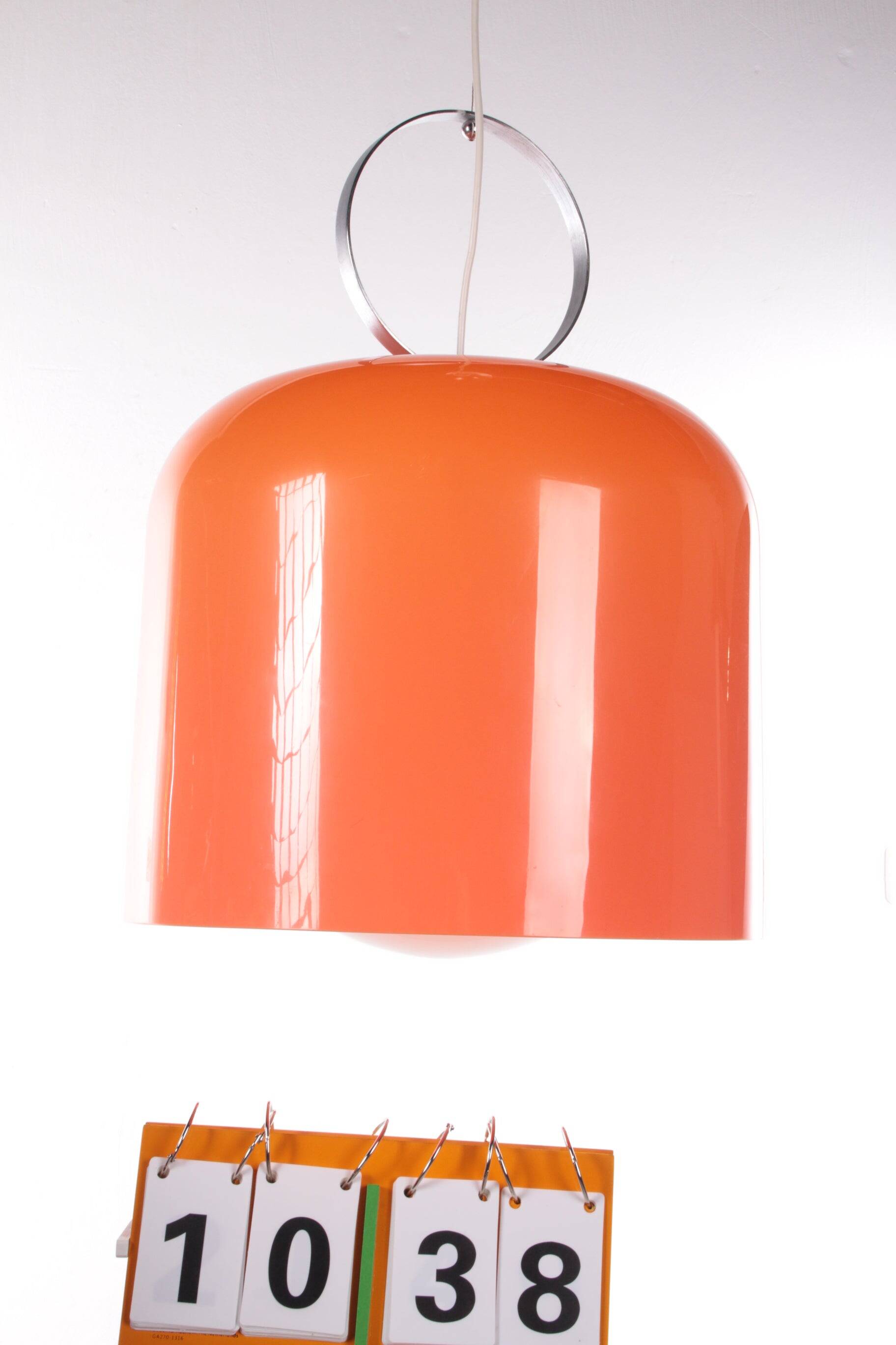 Vintage Alvise Hanging Lamp by Luigi Massoni for Guzzini - 1970s Design
