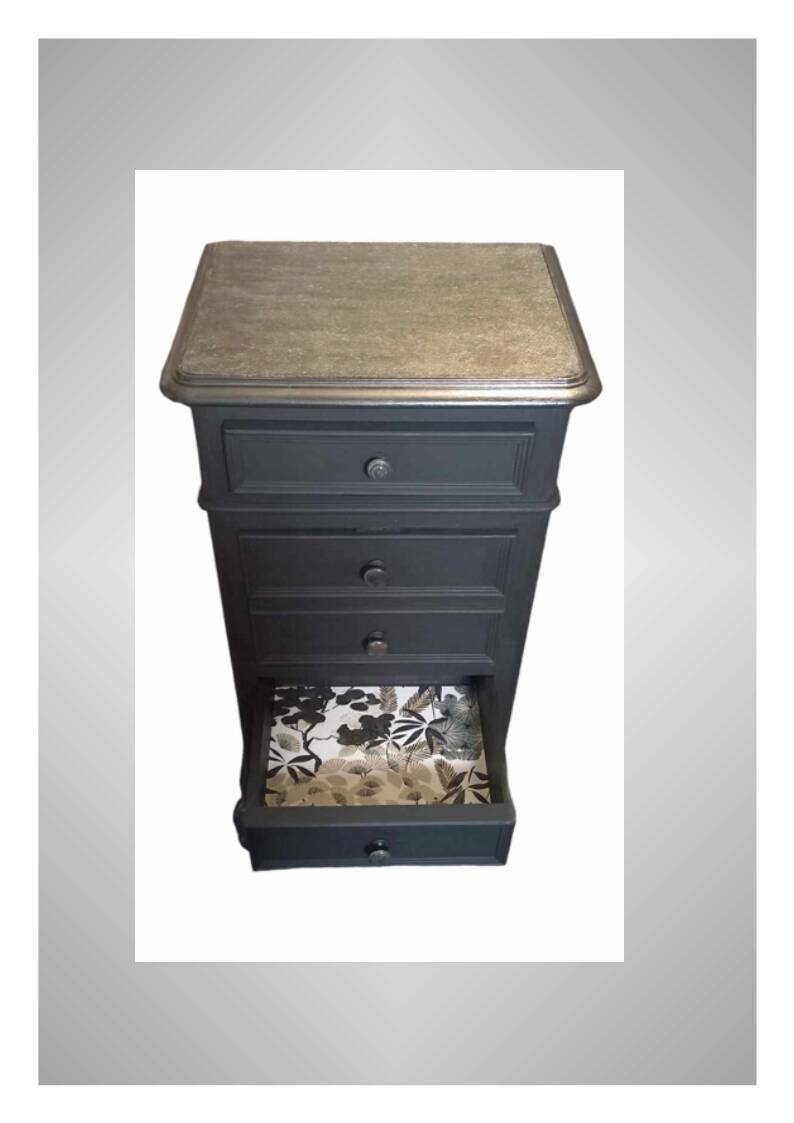 Vintage weekly chest of drawers