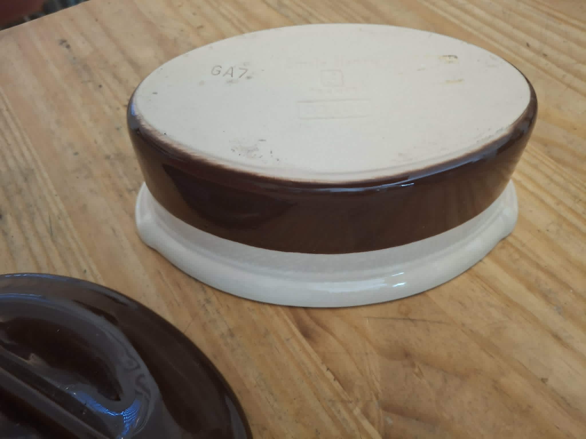 Vintage oval terrine in ceramic Emile Henry – Made in France