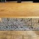 Table à manger sur-mesure en chêne massif — style scandinave - ébéniste
