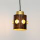 Vintage copper pendant lamp by Nanny Still for Raak