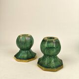 Art Deco bowl and candlesticks Gustavsberg Josef Ekberg