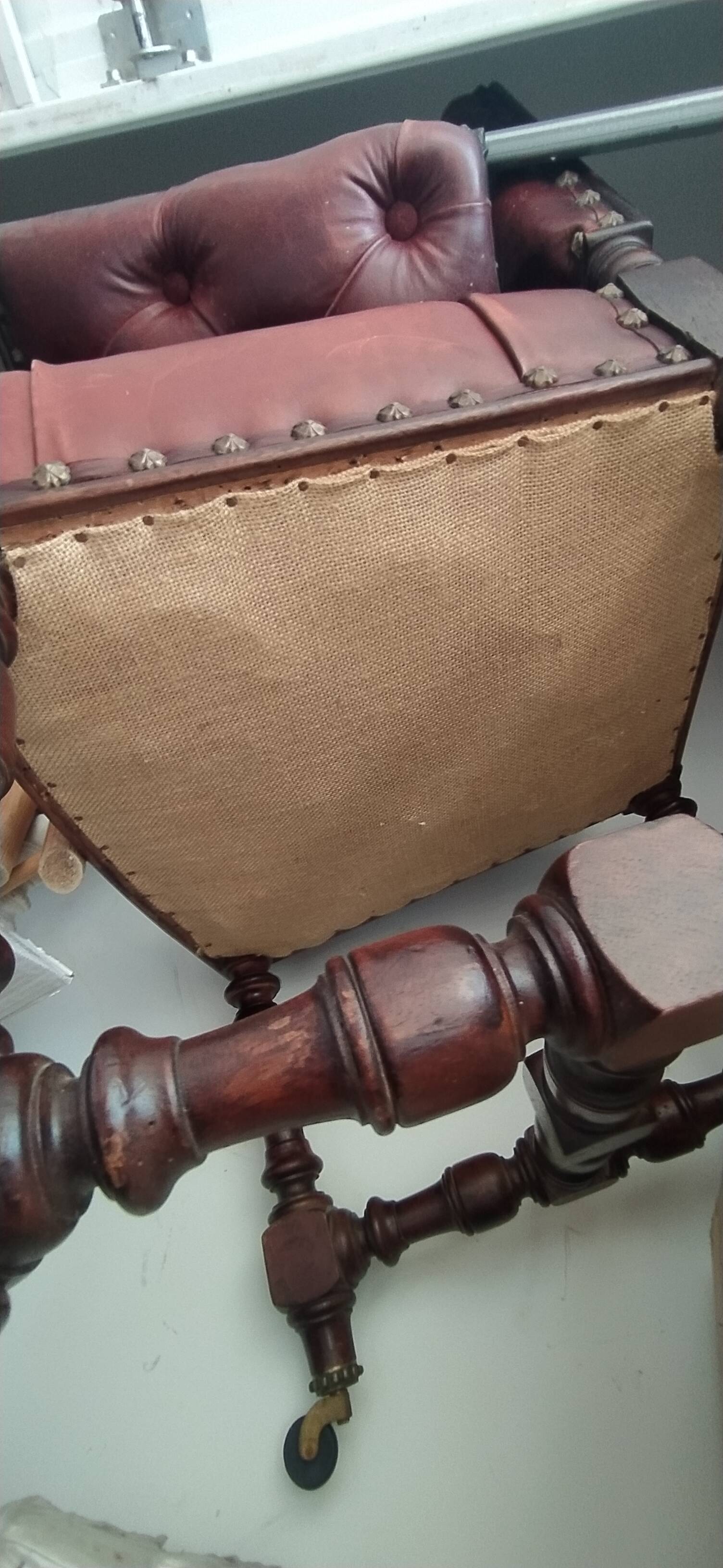 Chaises cuir