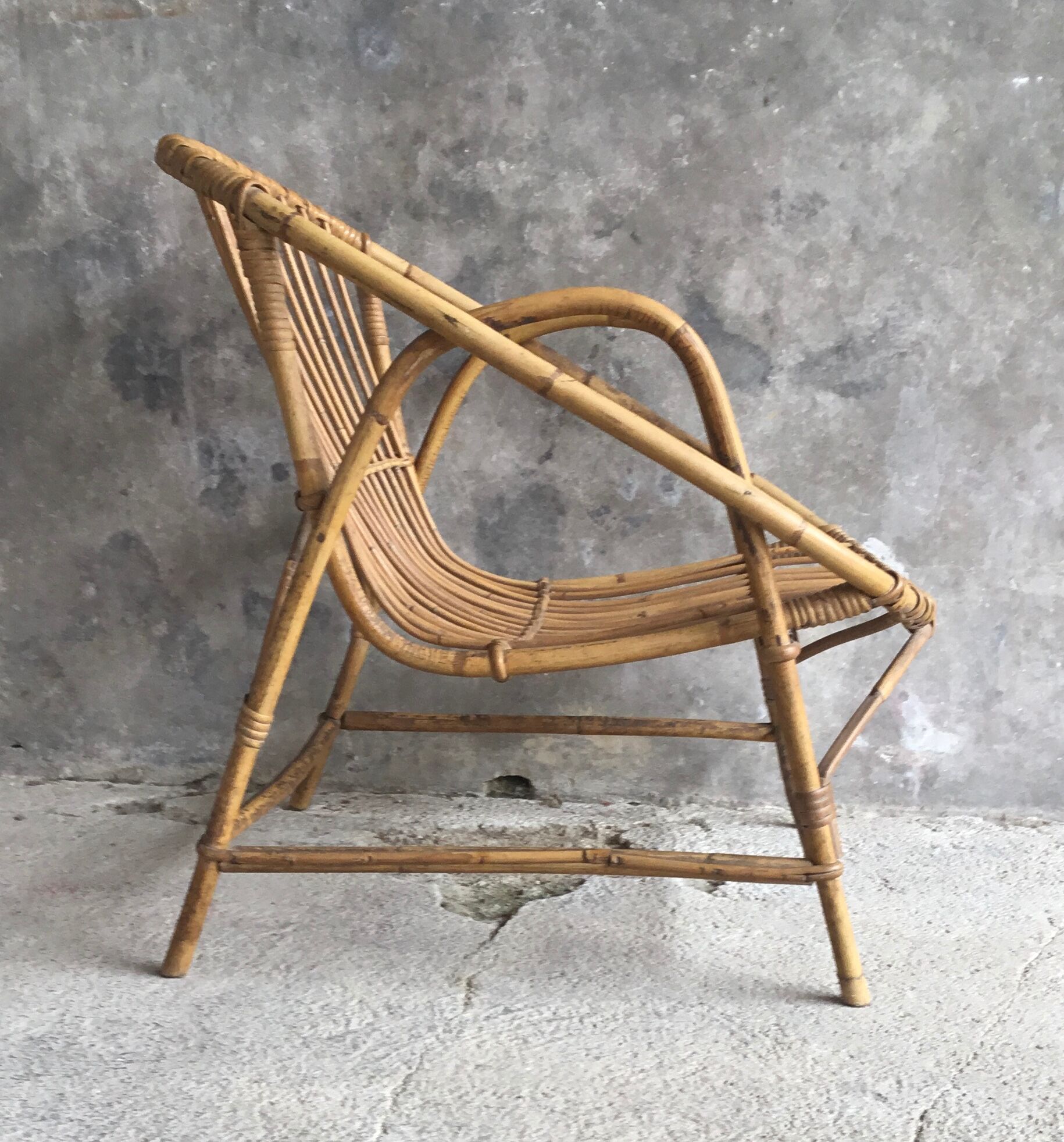 Pair of armrests with armrests vintage 1960