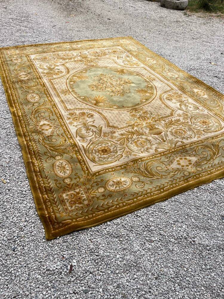 Très grand tapis pesan ancien