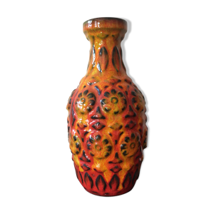 vase en ceramique rouge