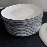 Gros Orme France porcelain table service