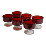 Glass of vintage champagne