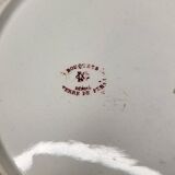 Earthenware basin from Creil & Montereau 19th century