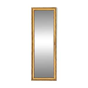 Grand miroir doré long - 150