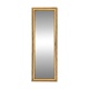 Large gold mirror 150 cm long classic style beaded frame