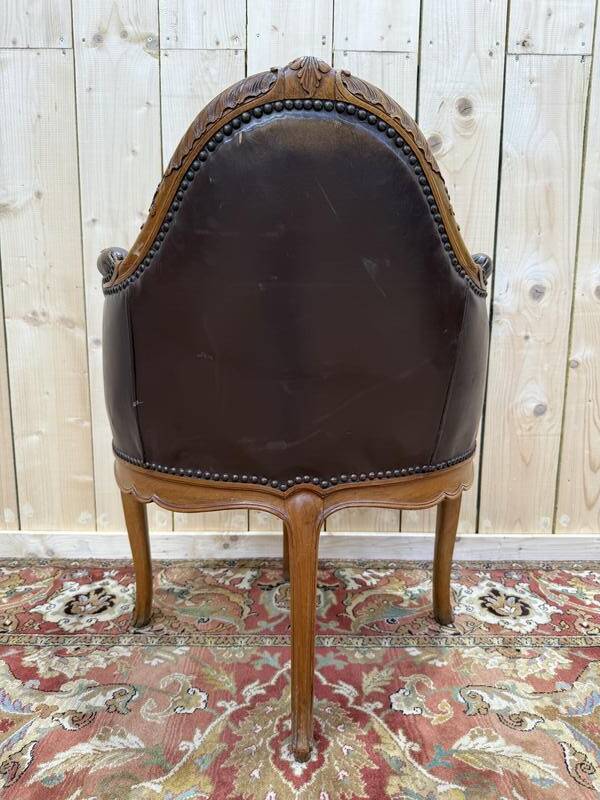 Fauteuil de bureau style Louis XV style "Couillard"
