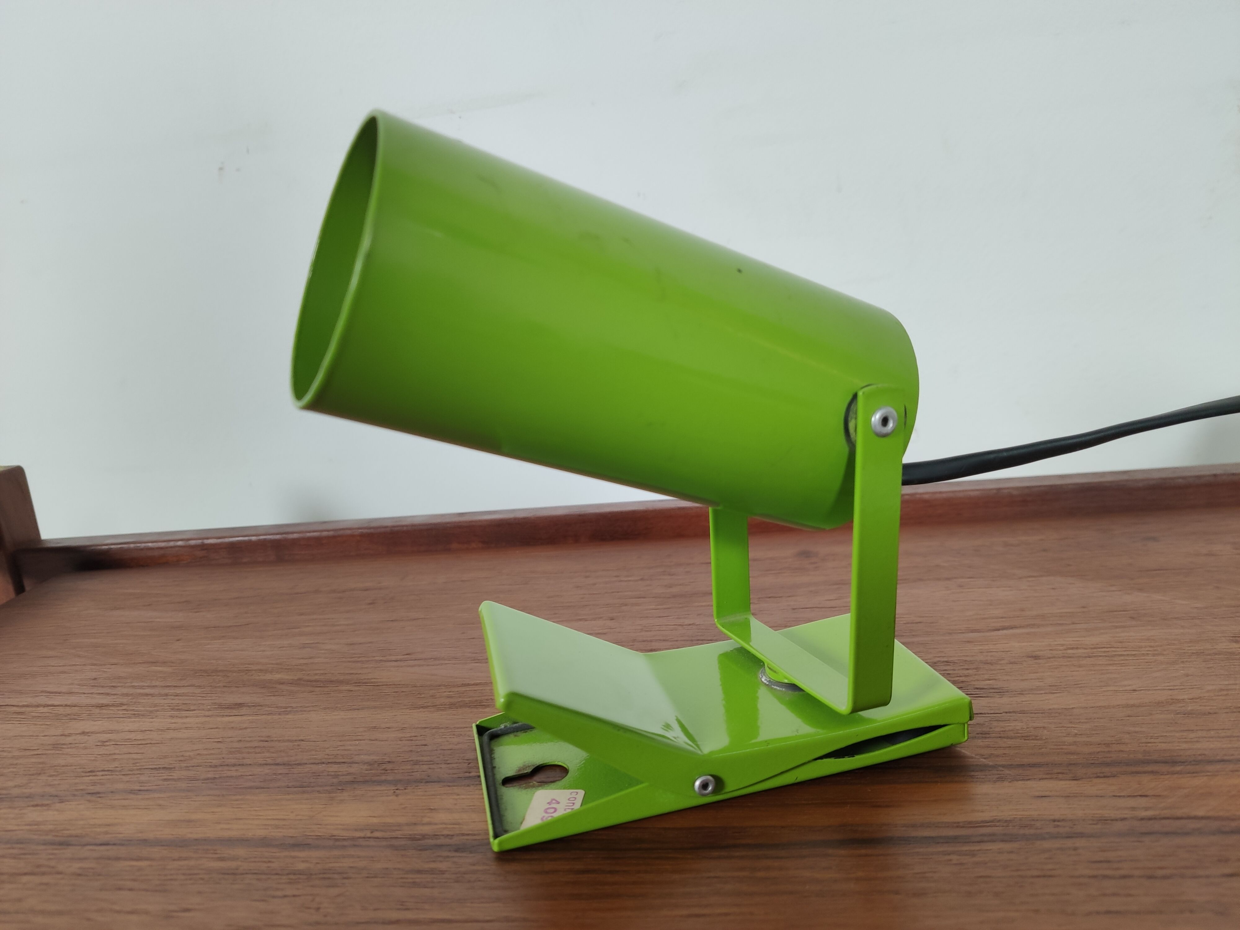 Lita 60/70s green 70s pincer lamp