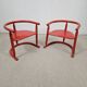 Paire de chaises enfant Karin Mobring - Chaise Ikéa Vintage