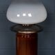 21stc italian contemporary hand-blown glass lamp, murano