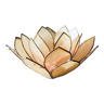 Fleur de lotus nacre et laiton