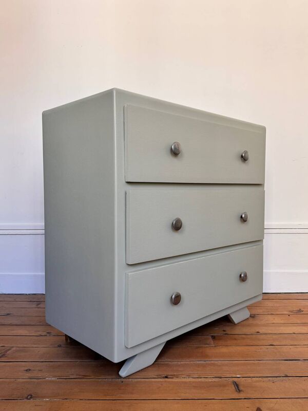 Commode vintage revisitée Farrow & Ball