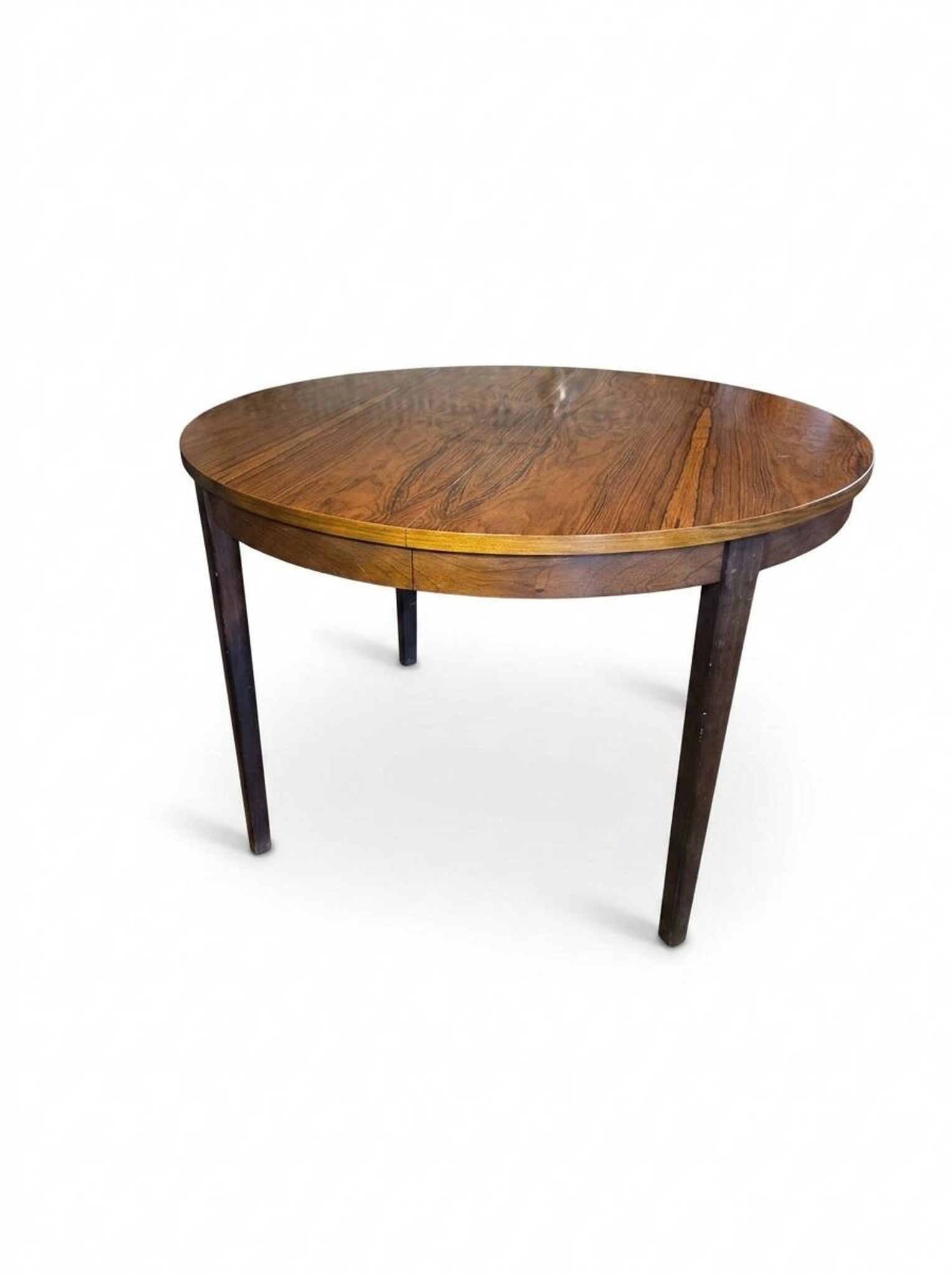 Table scandinave extensible en palissandre des années 60