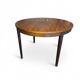 Scandinavian extendable table in rosewood from the 1960s.