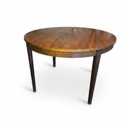 Table scandinave extensible en palissandre des années 60
