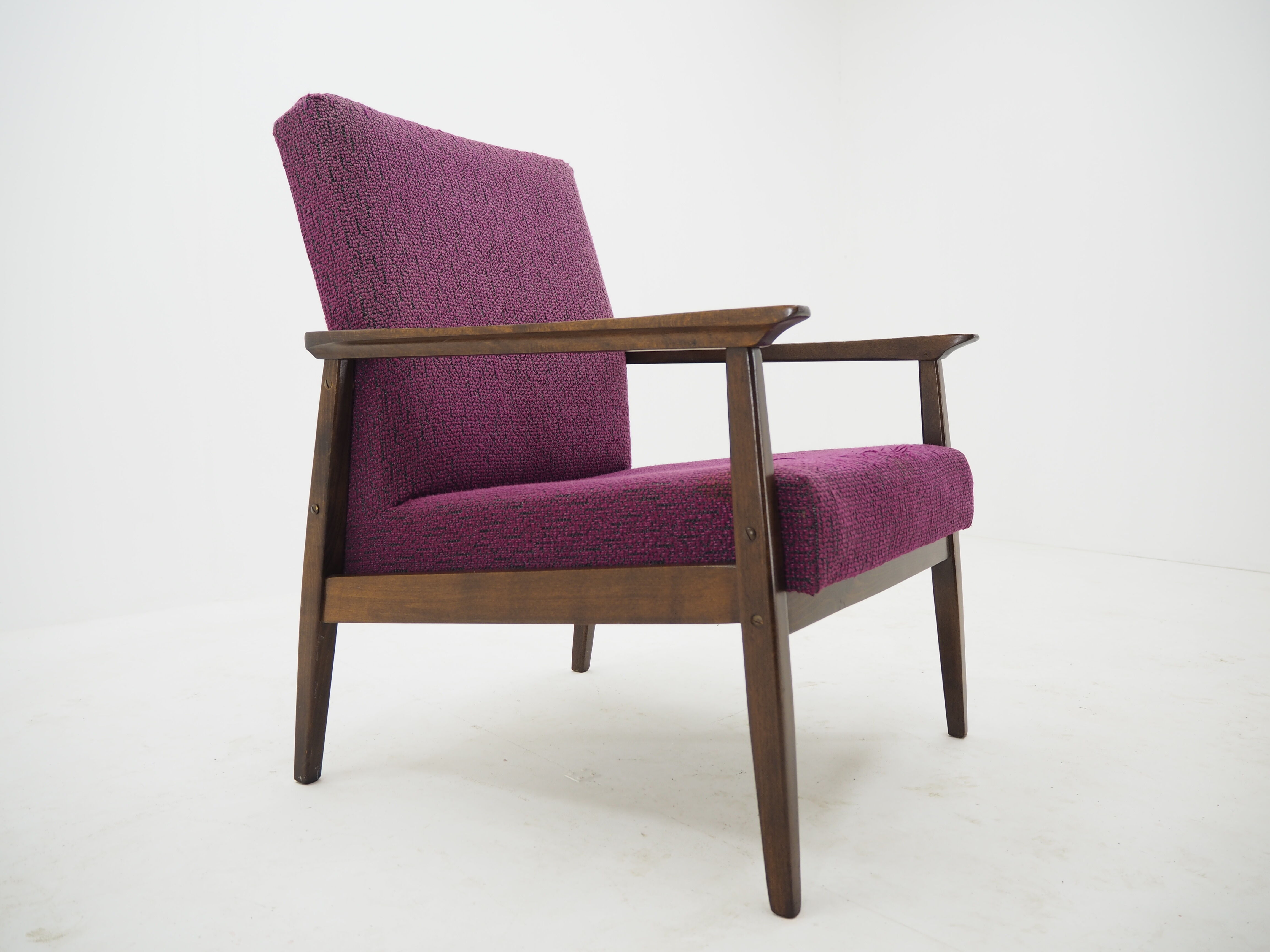 Midcentury Armchair by Ton, Czechoslovakia, 1960s