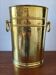 Vintage hammered brass umbrella stand – 1970s-80s