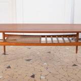 Teak coffee table